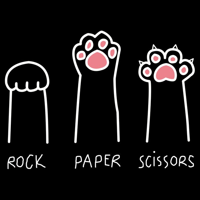 Rock Paper Scissors Cat Paws Toddler Sweatshirt