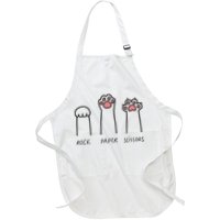Rock Paper Scissors Cat Paws Apron