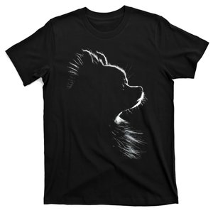 Retro Pomeranian Silhouette T-Shirt