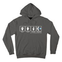 Rock Paper Scissor Hadouken Always Wins Tall Hoodie