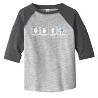Rock Paper Scissor Hadouken Always Wins Toddler Fine Jersey T-Shirt