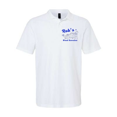 RobS Pool Service Softstyle Adult Sport Polo