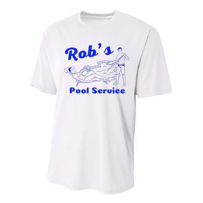 RobS Pool Service Performance Sprint T-Shirt