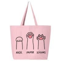 Rock Paper Scissors Cat Paws 25L Jumbo Tote