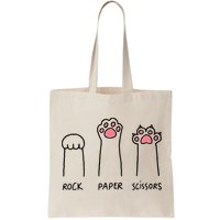 Rock Paper Scissors Cat Paws Bag