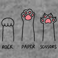 Rock Paper Scissors Cat Paws Toddler Sweatshirt