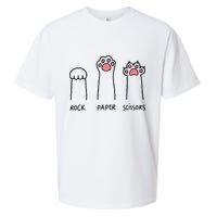 Rock Paper Scissors Cat Paws Sueded Cloud Jersey T-Shirt