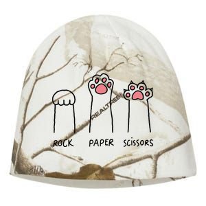 Rock Paper Scissors Cat Paws Kati - Camo Knit Beanie