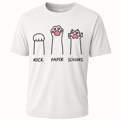 Rock Paper Scissors Cat Paws Performance Shirt