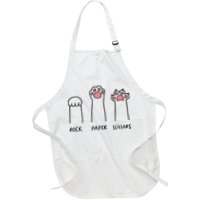 Rock Paper Scissors Cat Paws Apron