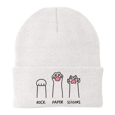 Rock Paper Scissors Cat Paws Beanie