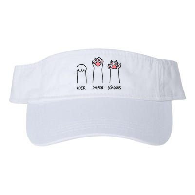 Rock Paper Scissors Cat Paws Visor