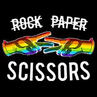 Rock Paper Scissors Lesbian Pride Rainbow Lgbt Wool Snapback Cap