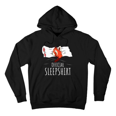 Red Panda Sleepshirt Hoodie