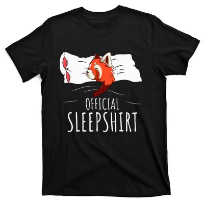 Red Panda Sleepshirt T-Shirt