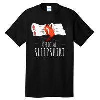 Red Panda Sleepshirt Tall T-Shirt