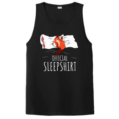 Red Panda Sleepshirt PosiCharge Competitor Tank