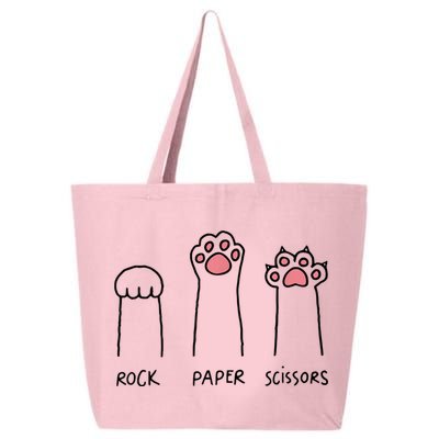 Rock Paper Scissors Cat Paws 25L Jumbo Tote