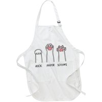 Rock Paper Scissors Cat Paws Apron