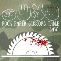 Rock Paper Scissors Table Saw Legacy Tie Dye Trucker Hat