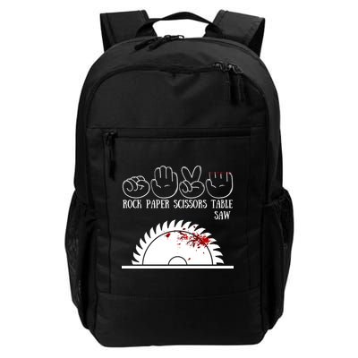 Rock Paper Scissors Table Saw Backpack