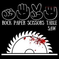 Rock Paper Scissors Table Saw Wool Snapback Cap