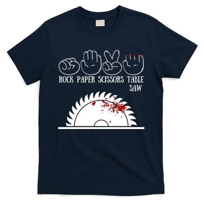 Rock Paper Scissors Table Saw T-Shirt