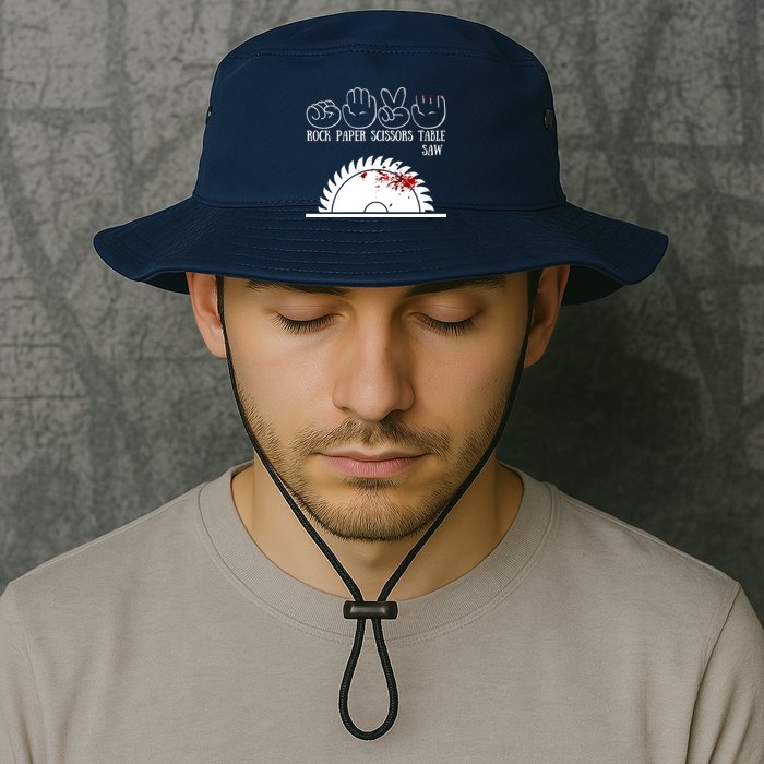 Rock Paper Scissors Table Saw Bucket Hat