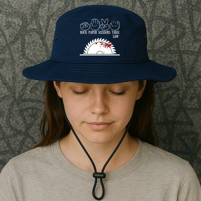 Rock Paper Scissors Table Saw Bucket Hat