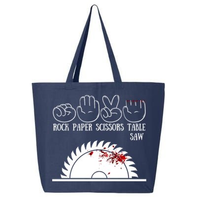 Rock Paper Scissors Table Saw 25L Jumbo Tote