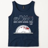 Rock Paper Scissors Table Saw Tank Top