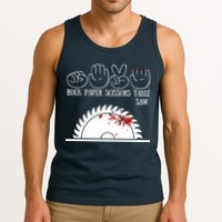 Rock Paper Scissors Table Saw Tank Top