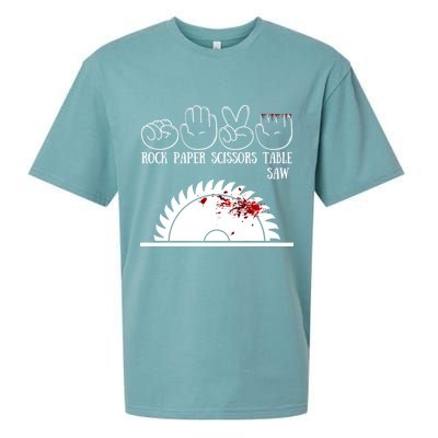 Rock Paper Scissors Table Saw Sueded Cloud Jersey T-Shirt