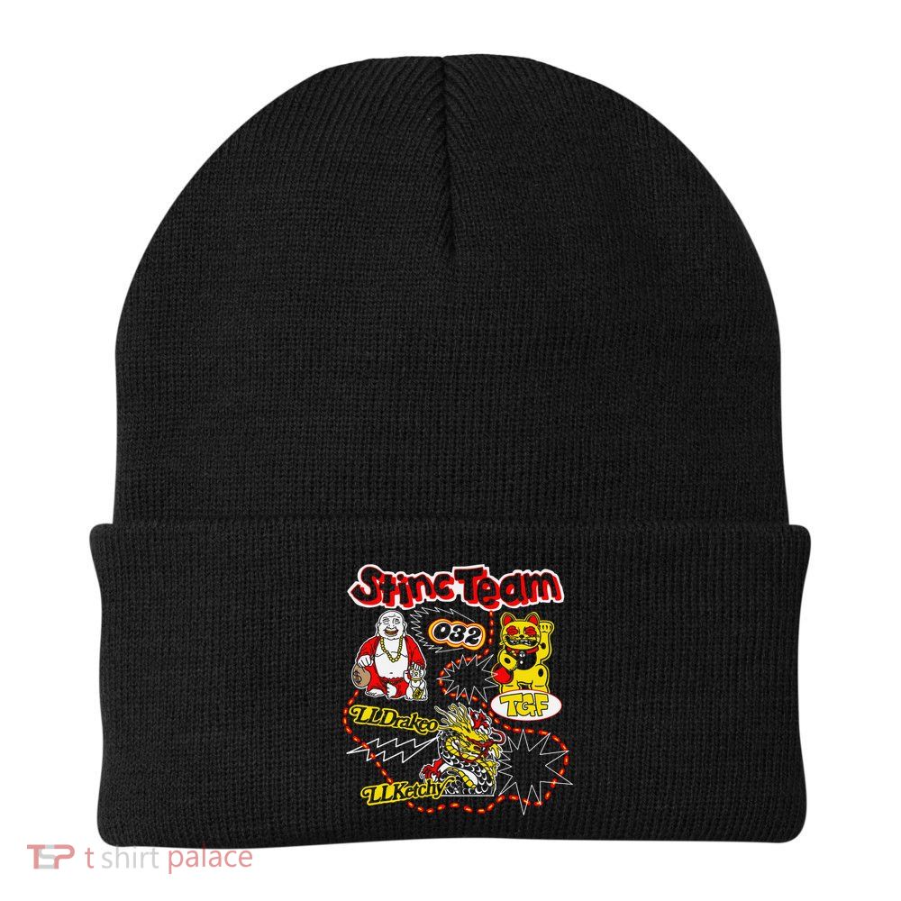 RalfyThe Plug Stinc Team 032 Lldrakeo Llketchy TGF Beanie