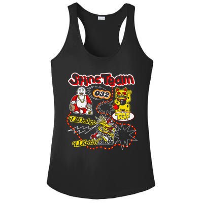 RalfyThe Plug Stinc Team 032 Lldrakeo Llketchy TGF Ladies PosiCharge Competitor Racerback Tank