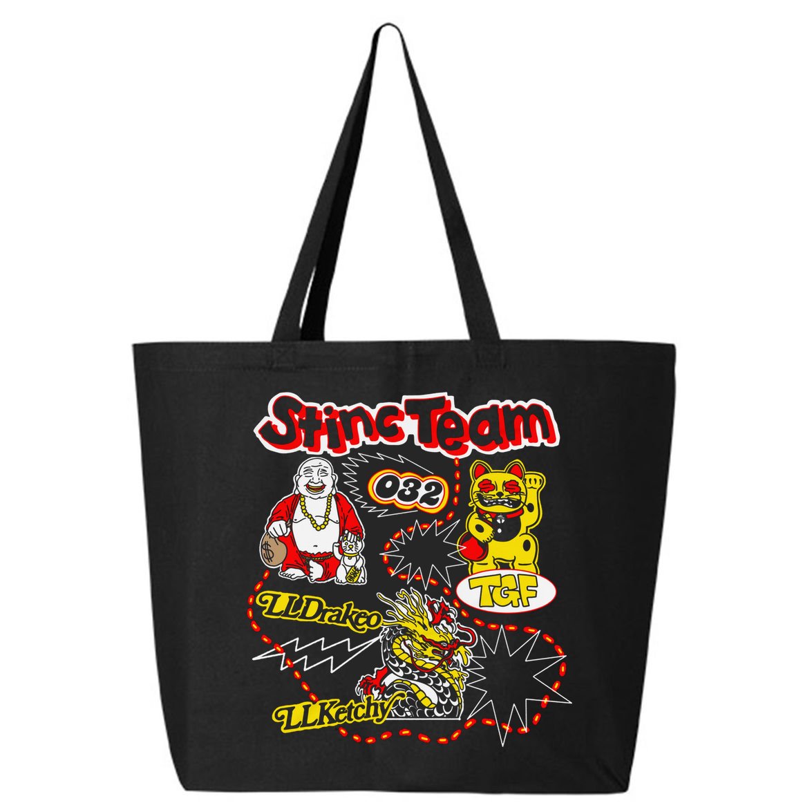RalfyThe Plug Stinc Team 032 Lldrakeo Llketchy TGF 25L Jumbo Tote
