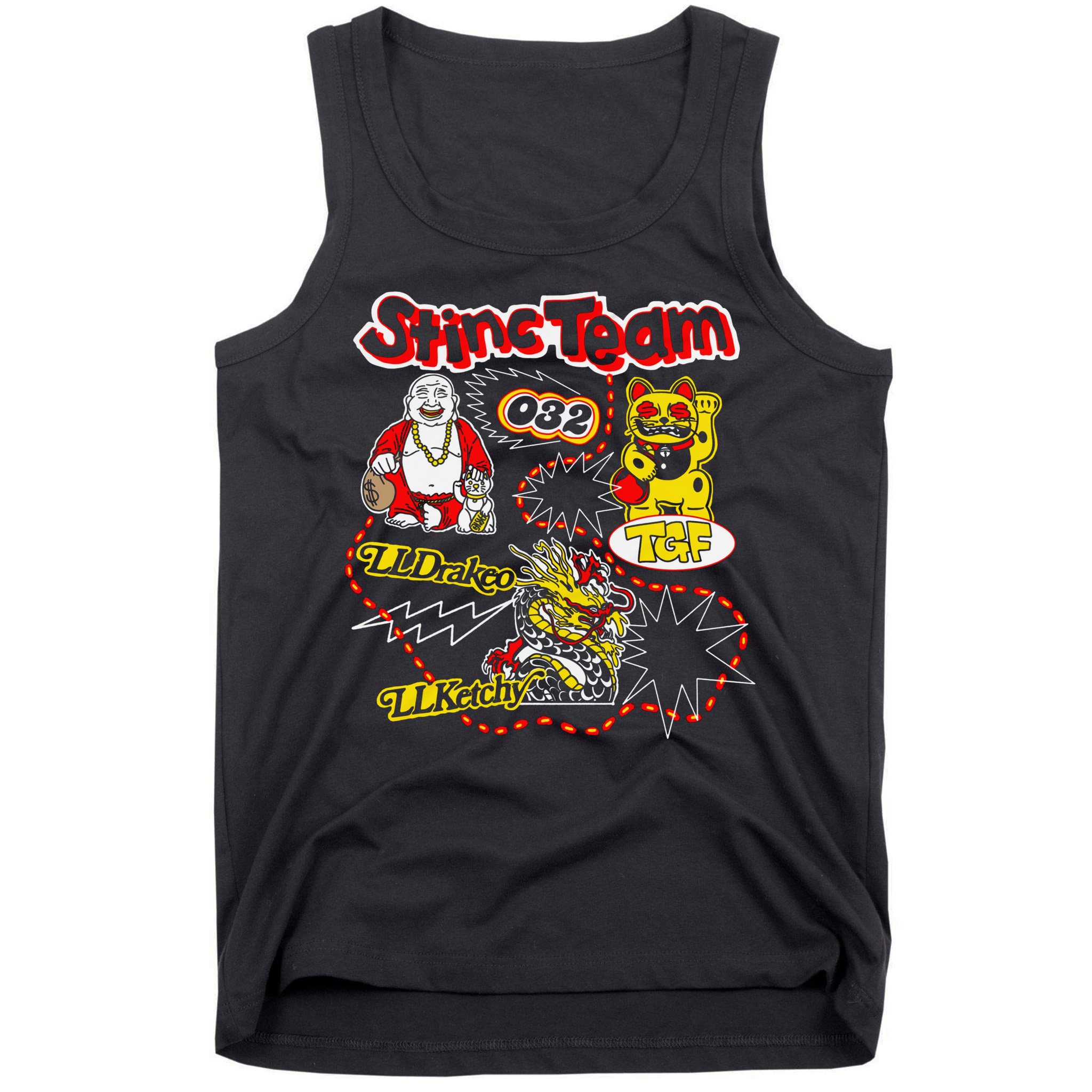 RalfyThe Plug Stinc Team 032 Lldrakeo Llketchy TGF Tank Top