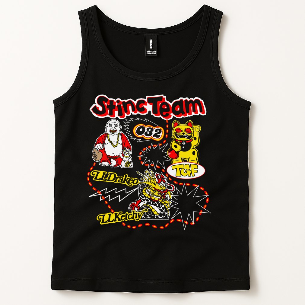 RalfyThe Plug Stinc Team 032 Lldrakeo Llketchy TGF Tank Top