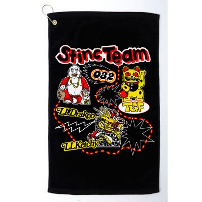 RalfyThe Plug Stinc Team 032 Lldrakeo Llketchy TGF Golf Towel