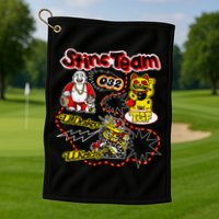 RalfyThe Plug Stinc Team 032 Lldrakeo Llketchy TGF Golf Towel