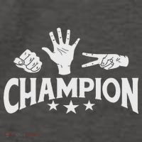 Rock Paper Scissors Champion Master Supreme Joke Novelty Vector Backpack