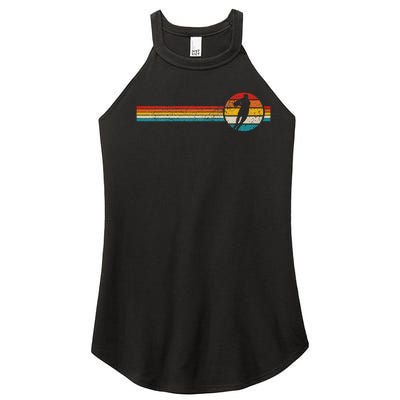 Rugby Player Sports Retro Rugby Women’s Perfect Tri Rocker Tank