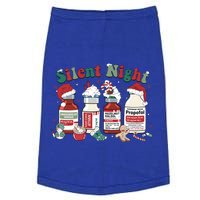 Retro Propofol Silent Night Icu Nurses Funny Merry Christmas Gift Doggie Tank