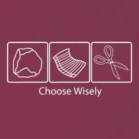 Rock Paper Scissors Choose Wisely 16oz Travel Tumbler
