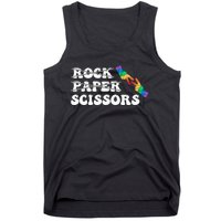 Rock Paper Scissors LGBT Awareness For Lesbian Women Tank Top