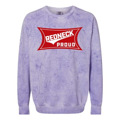 Redneck Proud Southern Pride Colorblast Crewneck Sweatshirt