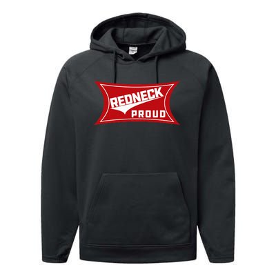 Redneck Proud Southern Pride Performance Fleece Hoodie