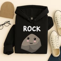 Rock Paper Scissors Matching Halloween Group Costume Hoodie