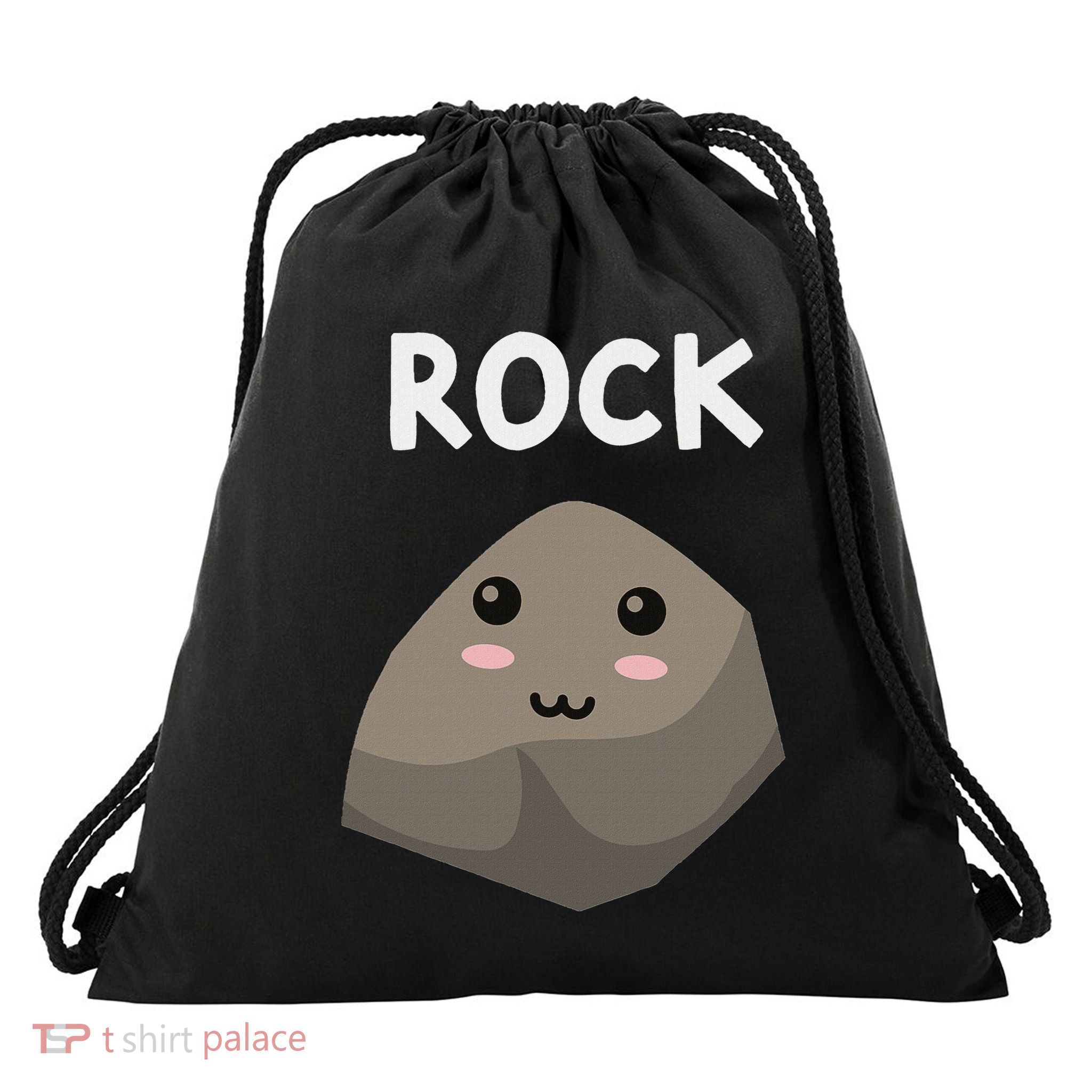 Rock Paper Scissors Matching Halloween Group Costume Drawstring Bag