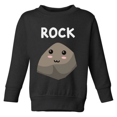 Rock Paper Scissors Matching Halloween Group Costume Toddler Sweatshirt